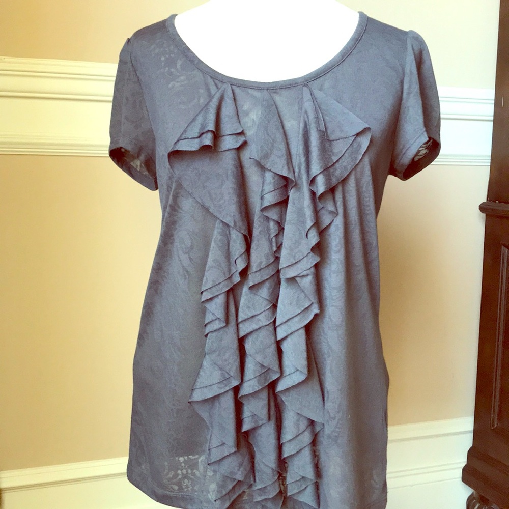 Soft ruffle shirt